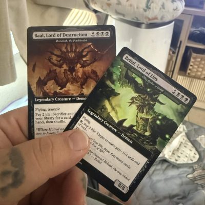 Customer proxy card photo